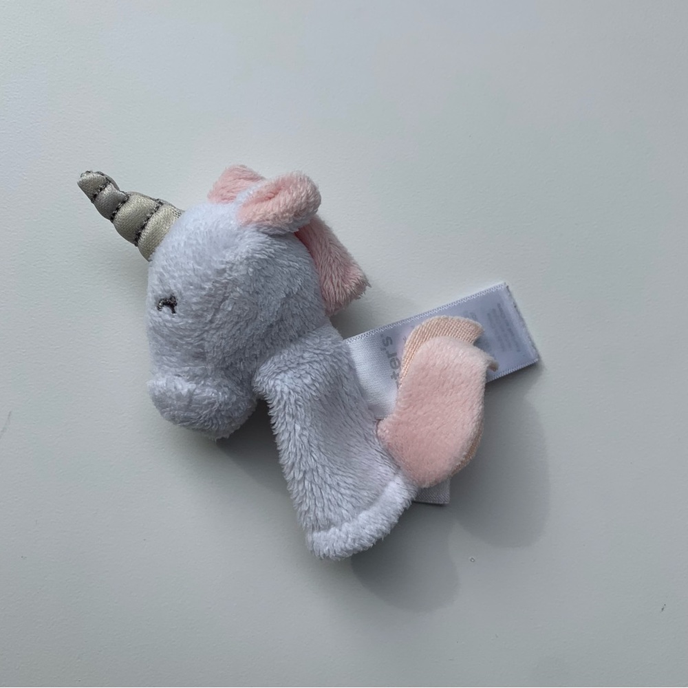3/$10 CARTERS Baby unicorn finger puppet